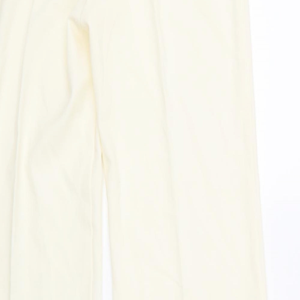George Womens White   Trousers  Size 12 L30 in
