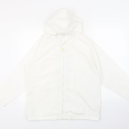 Dunnes Womens White   Jacket  Size 10