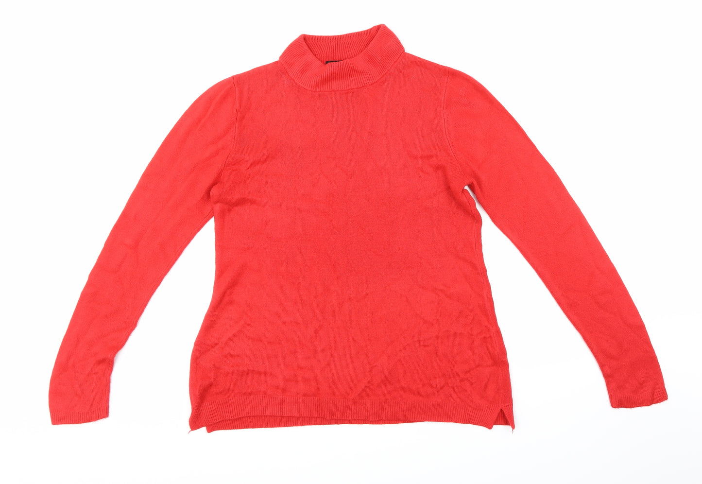 Papaya Womens Red  Knit Pullover Jumper Size 16