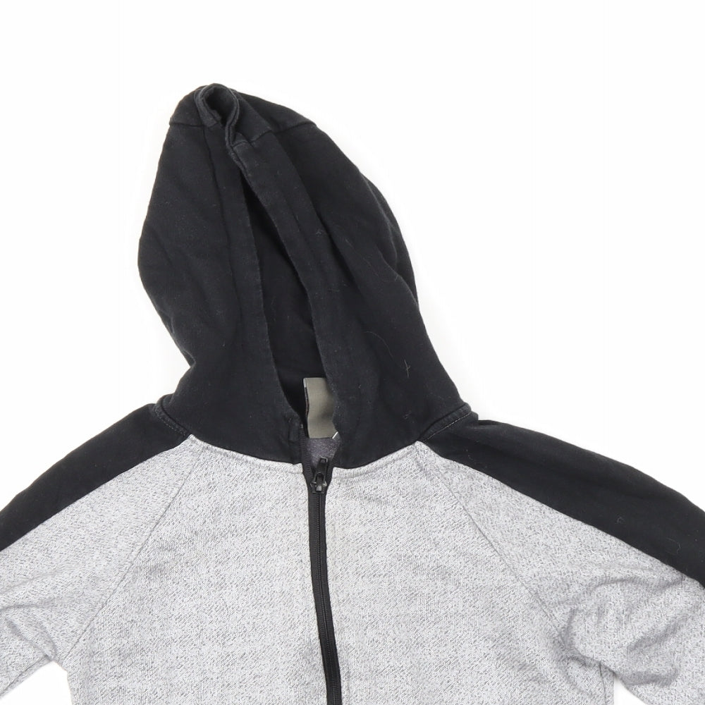 Urban Outlaws Boys Grey   Full Zip Hoodie Size 7-8 Years