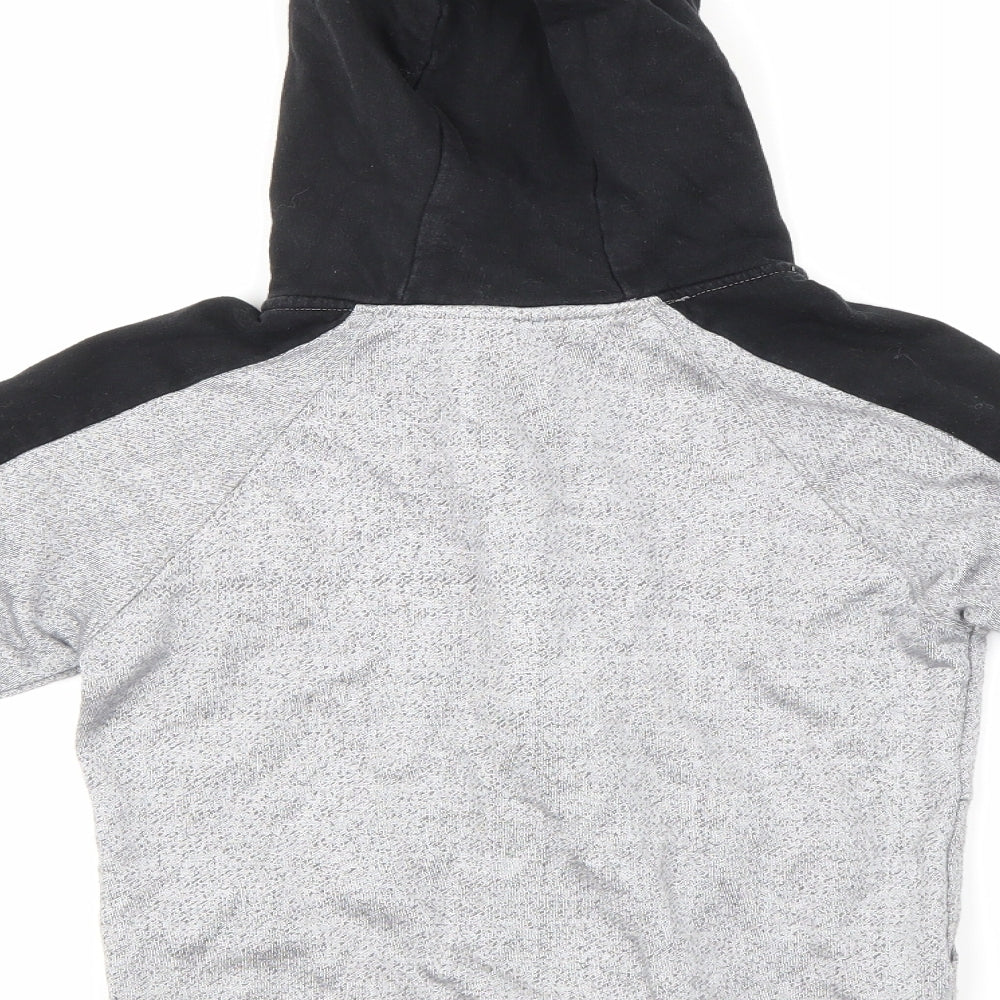 Urban Outlaws Boys Grey   Full Zip Hoodie Size 7-8 Years