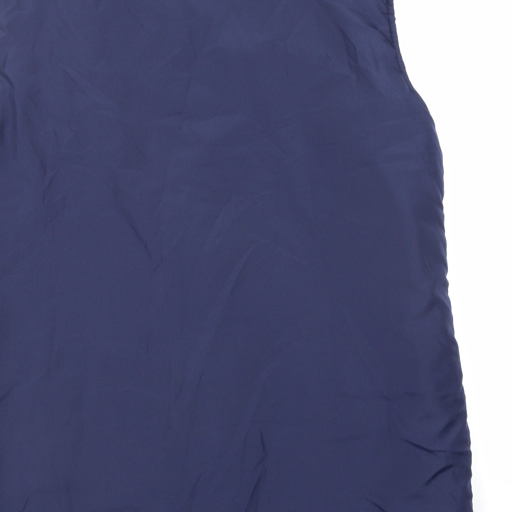 Anne De Lancay Womens Blue   Gilet Coat Size M