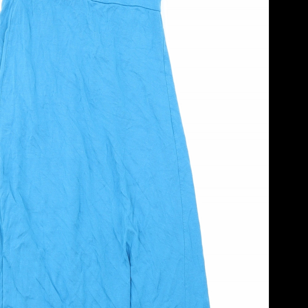 Bershka Womens Blue   A-Line  Size S