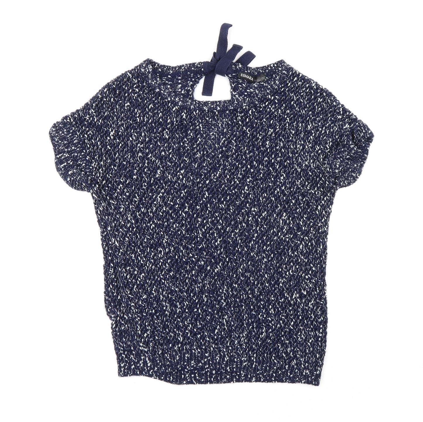 ESMARA Womens Blue  Knit Pullover Jumper Size 14
