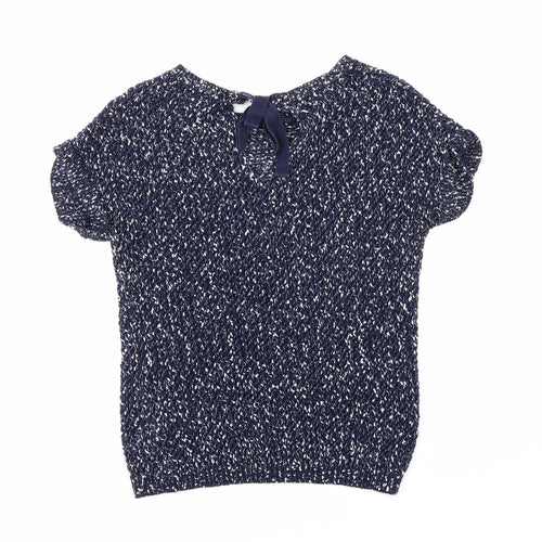 ESMARA Womens Blue  Knit Pullover Jumper Size 14
