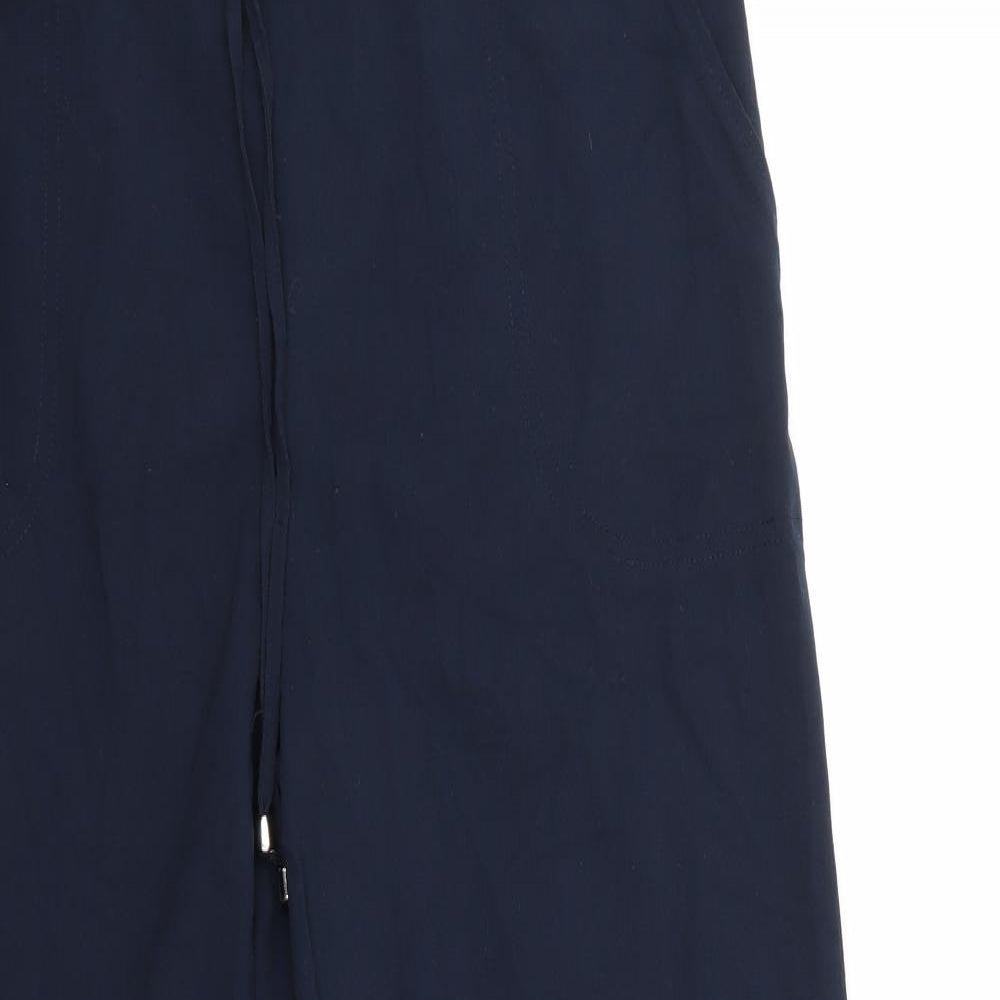 Papaya Womens Blue   Trousers  Size 14 L29 in