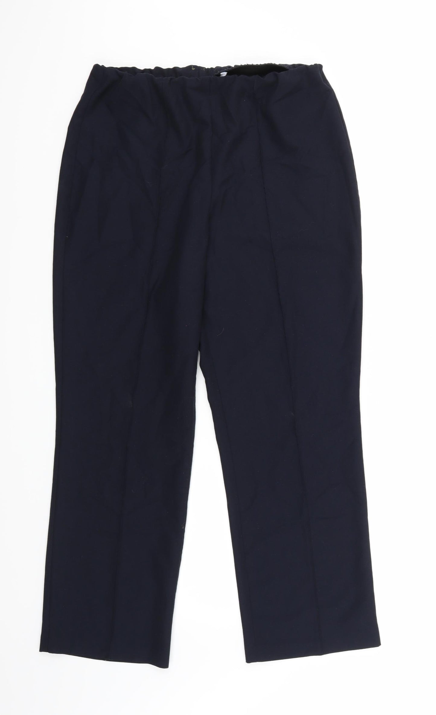 Preworn Womens Blue   Trousers  Size 12 L28 in