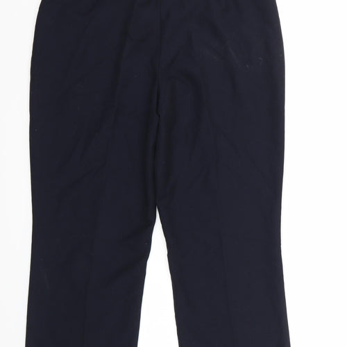 Preworn Womens Blue   Trousers  Size 12 L28 in