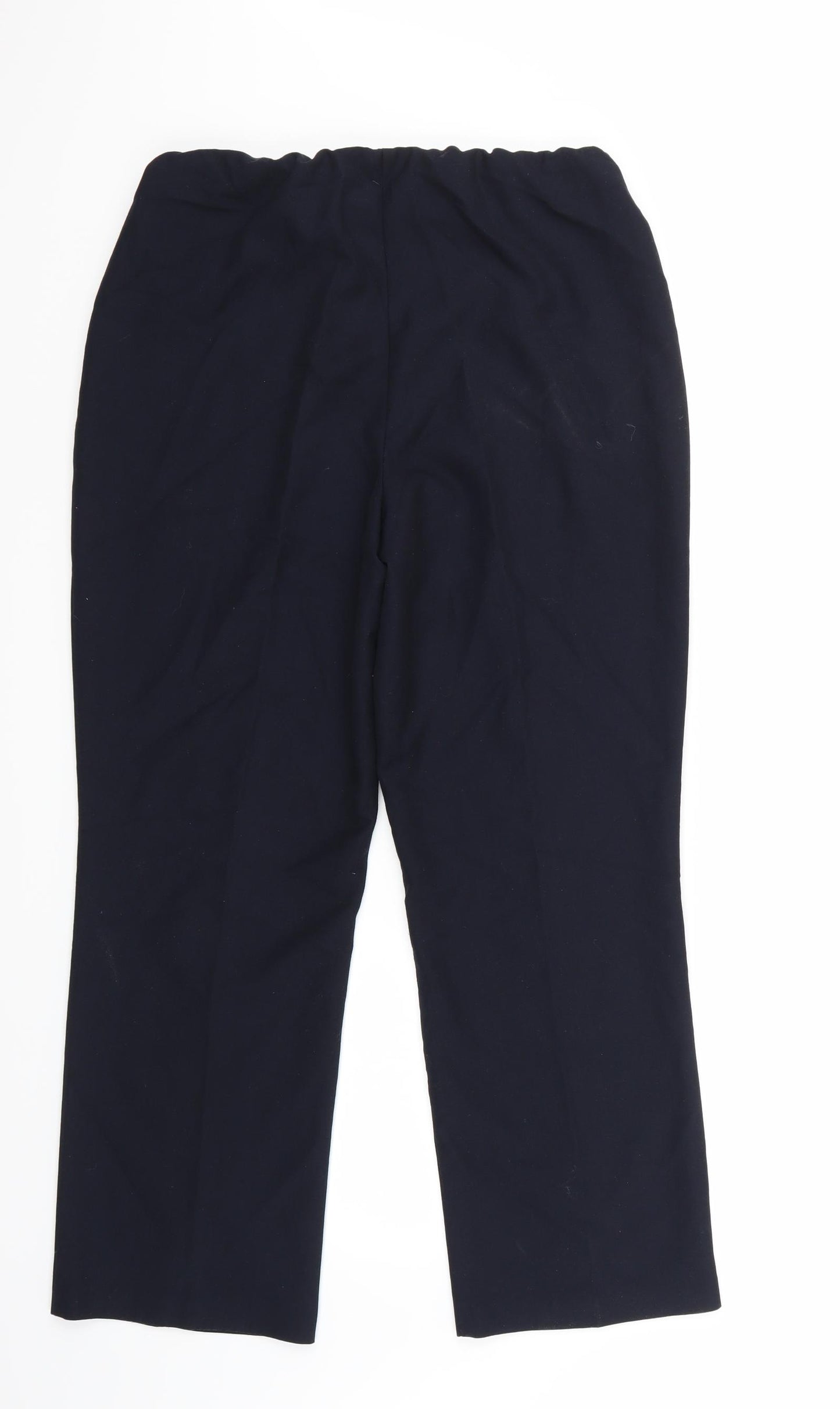 Preworn Womens Blue   Trousers  Size 12 L28 in