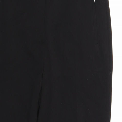 Marks and Spencer Womens Black   Trousers  Size 12 L26 in