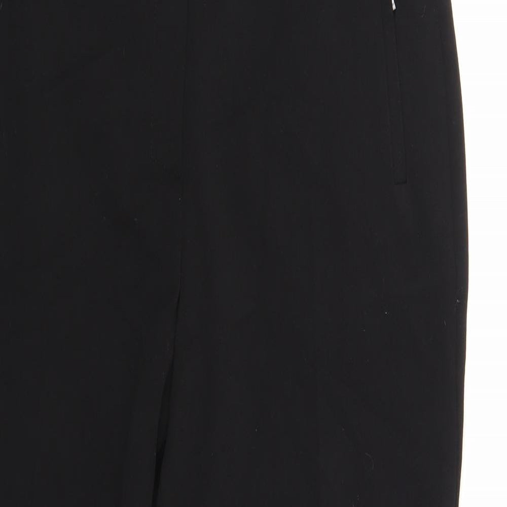 Marks and Spencer Womens Black   Trousers  Size 12 L26 in