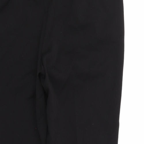 Marks and Spencer Womens Black   Trousers  Size 12 L26 in