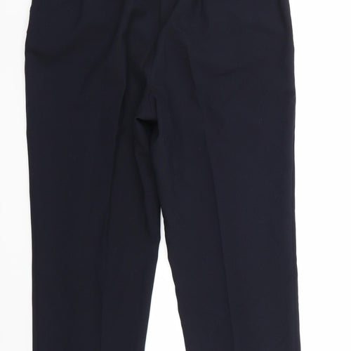 Isle Womens Black   Trousers  Size 12 L25 in