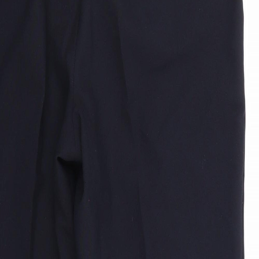 Isle Womens Black   Trousers  Size 12 L25 in