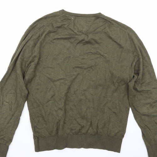 Tommy Hilfiger Mens Green   Pullover Jumper Size L