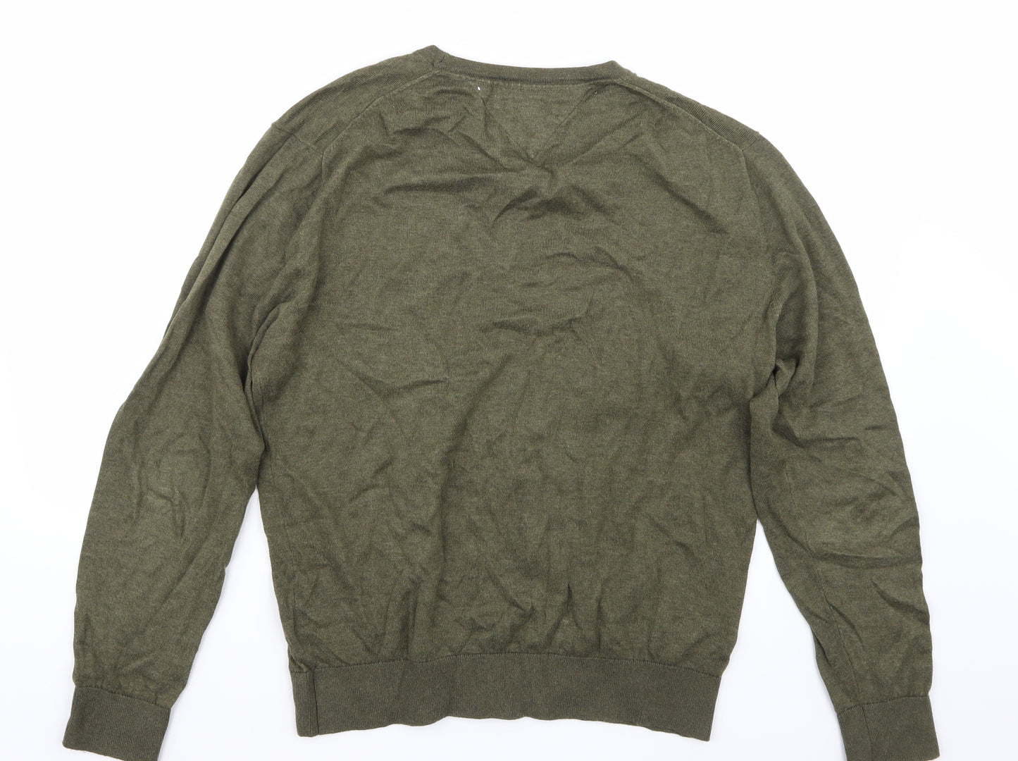 Tommy Hilfiger Mens Green   Pullover Jumper Size L
