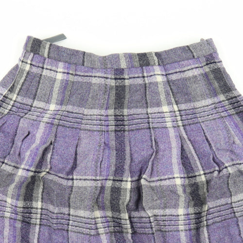 Dunedin Womens Purple   A-Line Skirt Size 14