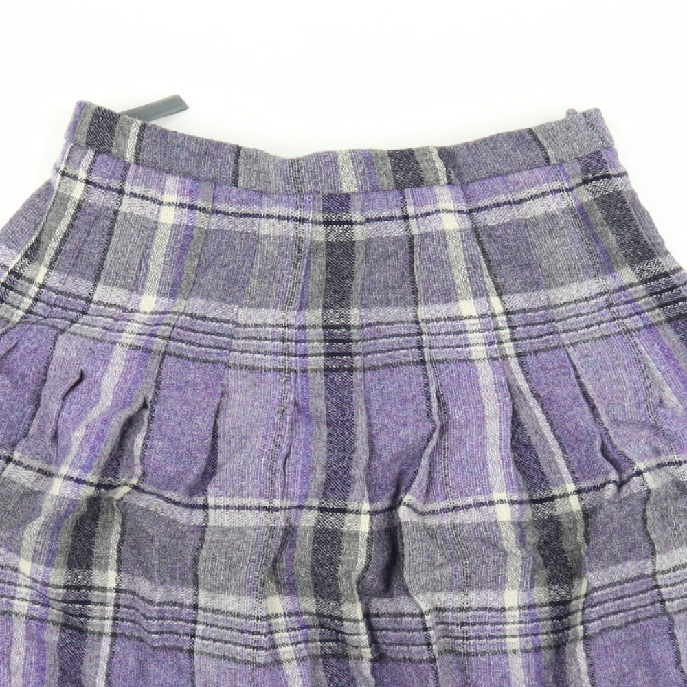 Dunedin Womens Purple   A-Line Skirt Size 14