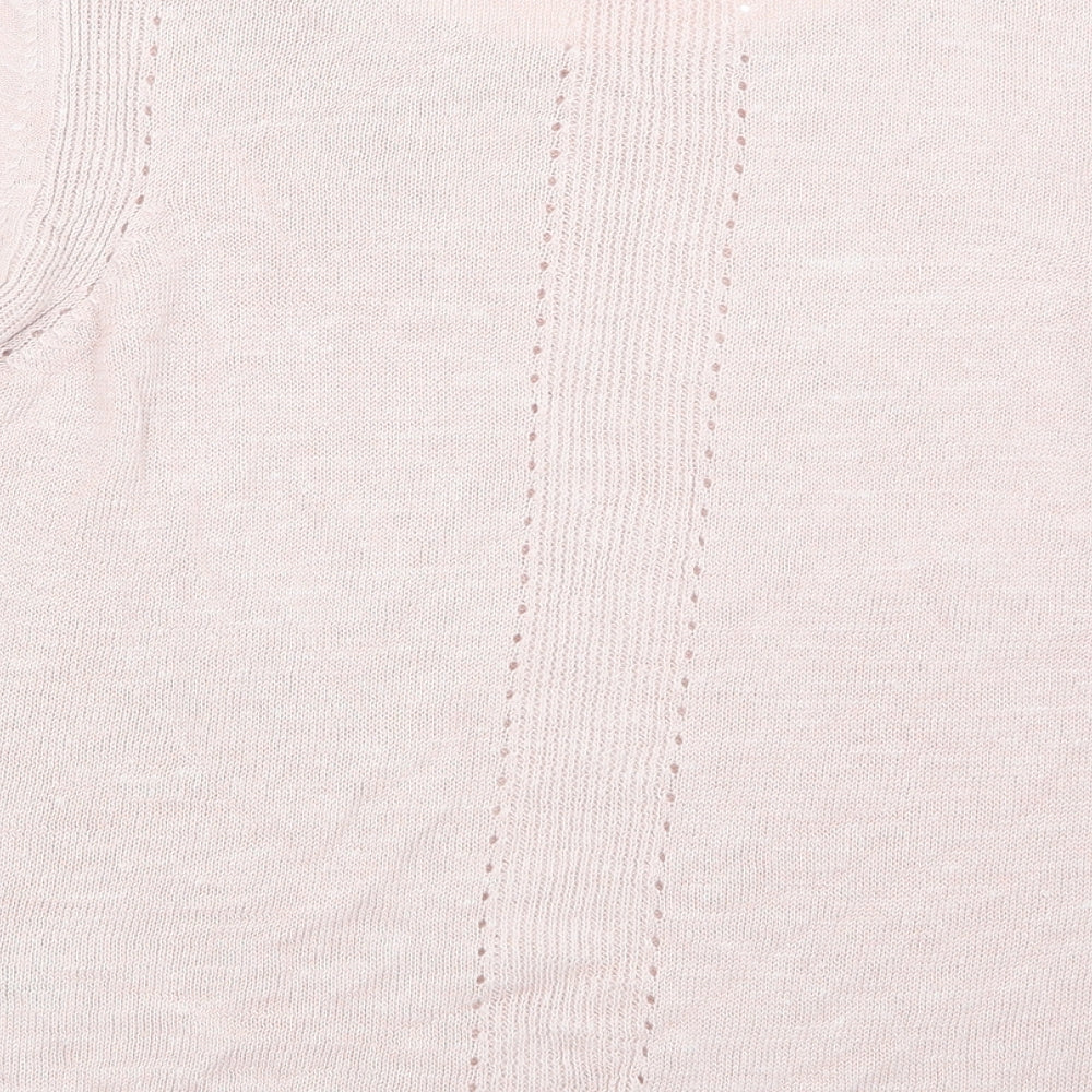 Marks and Spencer Womens Pink   Pullover Jumper Size 16