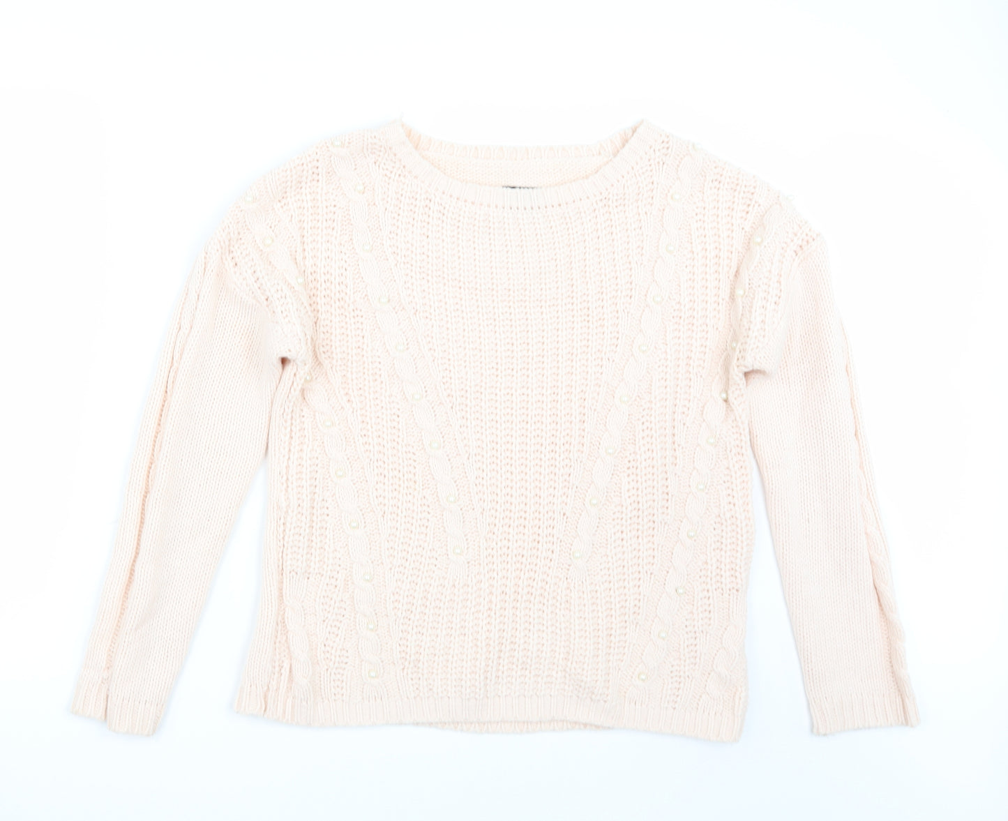 B you Womens Pink   Pullover Jumper Size 12