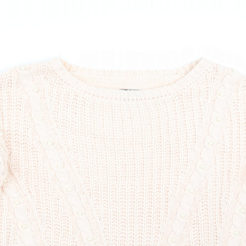 B you Womens Pink   Pullover Jumper Size 12