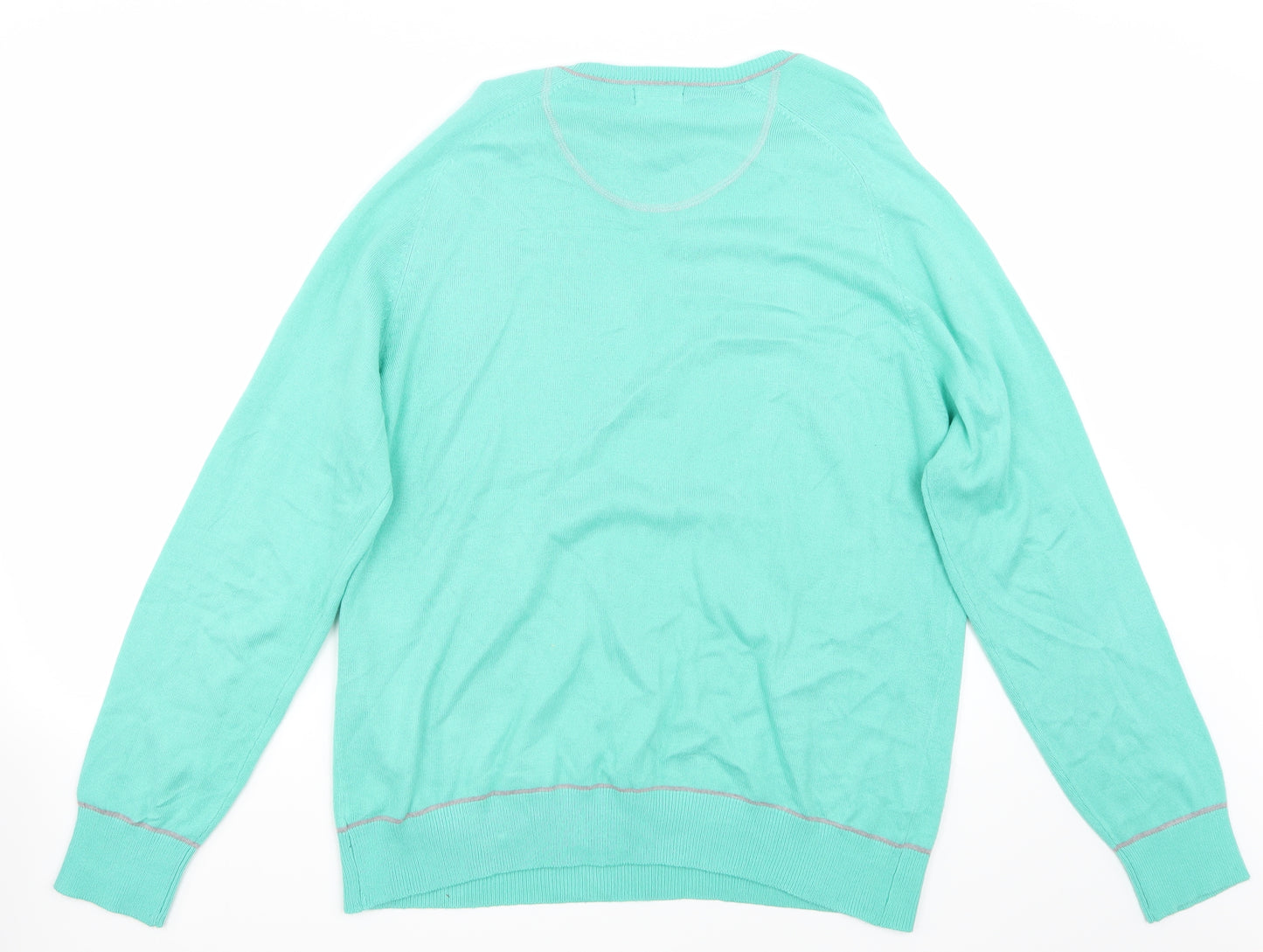 F&F Mens Green   Pullover Jumper Size L