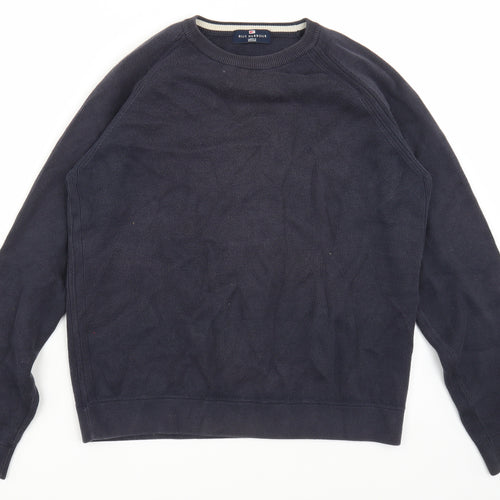 Marks and Spencer Mens Blue   Pullover Jumper Size S
