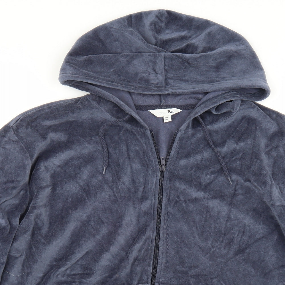 Label Be Womens Blue   Jacket Coat Size 24