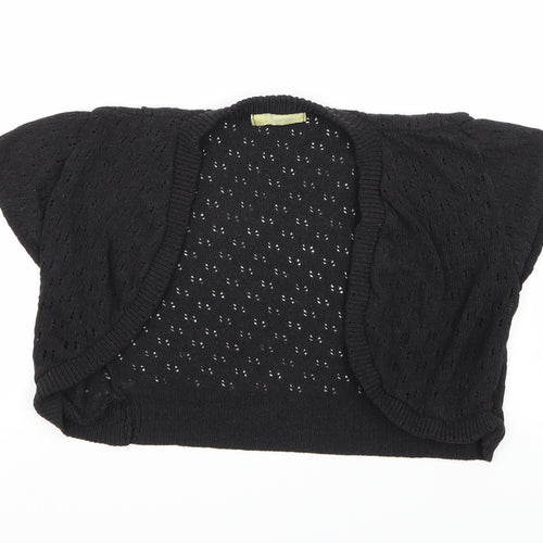 Agenda Womens Black   Cardigan Jumper Size S