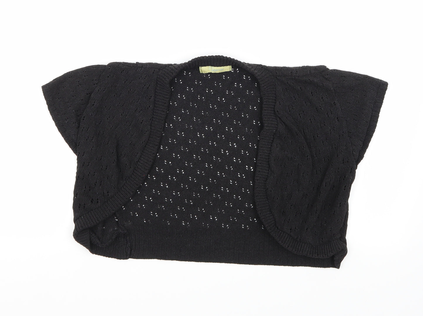 Agenda Womens Black   Cardigan Jumper Size S