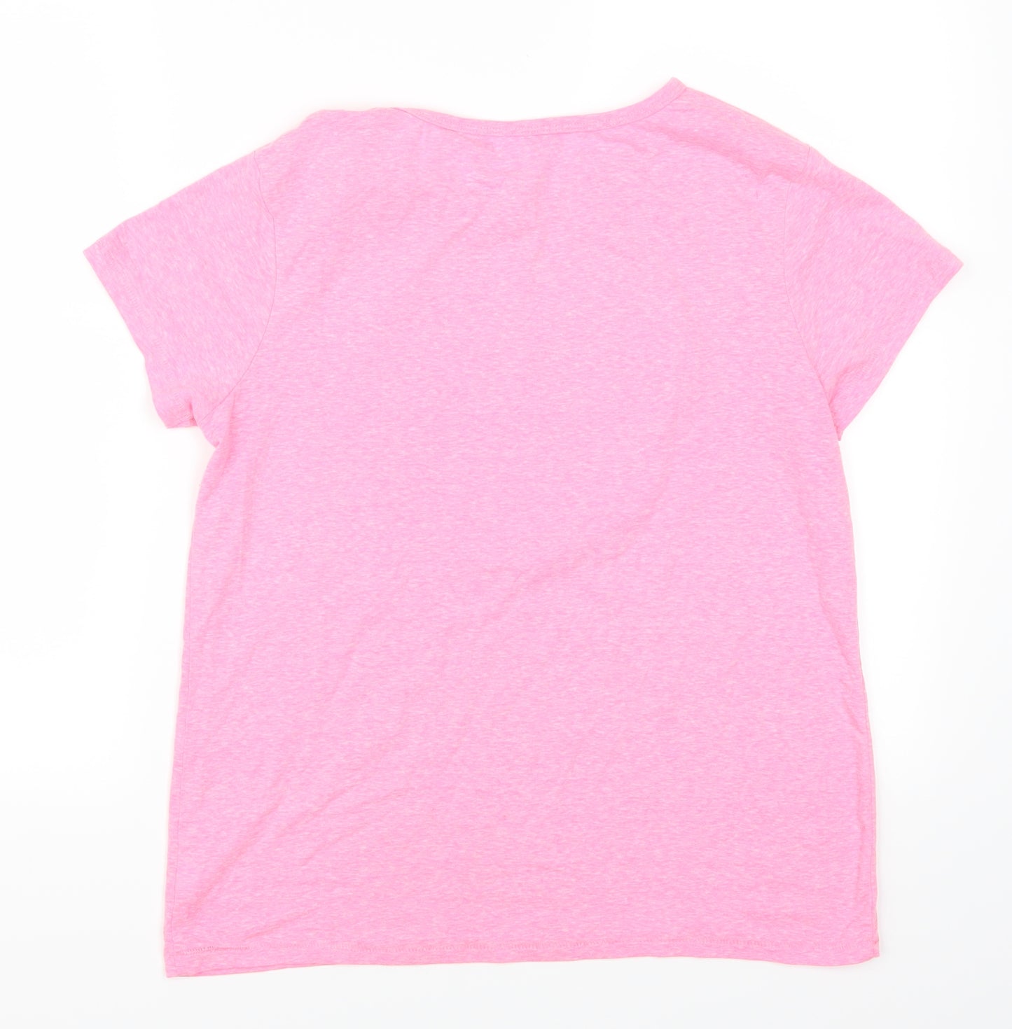 NEXT Girls Pink   Basic T-Shirt Size 15 Years  - Butterflies Dragonfly