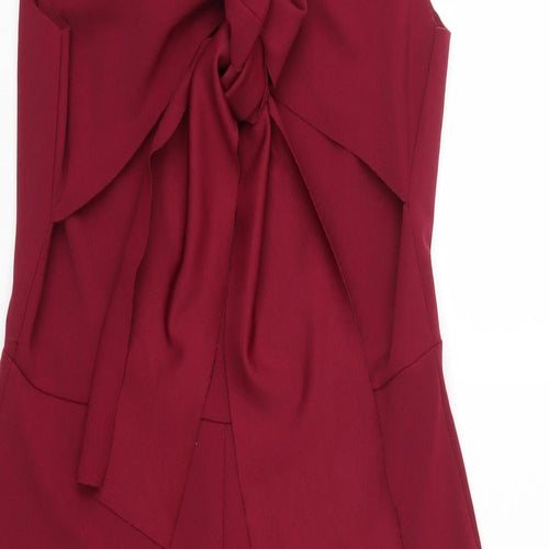 I SAW IT FIRST Womens Pink   Playsuit One-Piece Size 12 L18 in