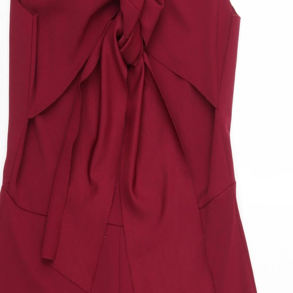 I SAW IT FIRST Womens Pink   Playsuit One-Piece Size 12 L18 in