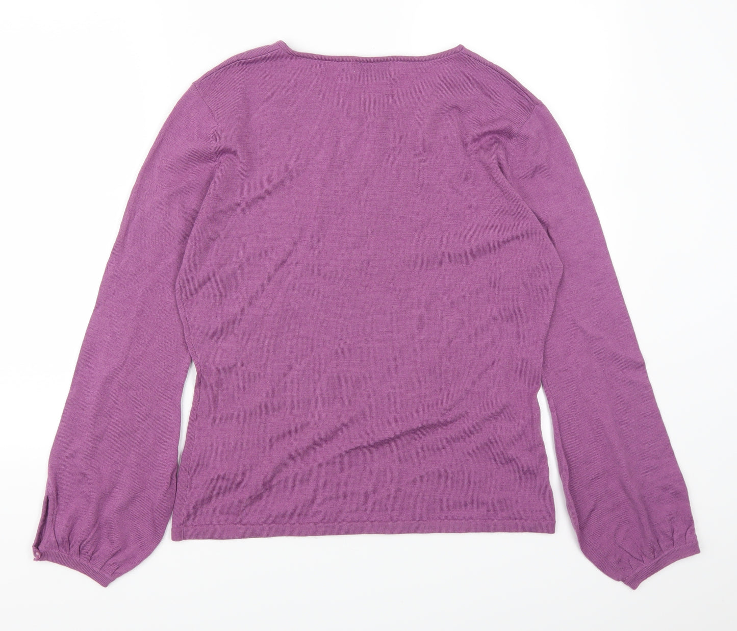 Nightingales Womens Purple   Pullover Jumper Size M