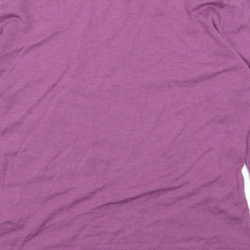 Nightingales Womens Purple   Pullover Jumper Size M