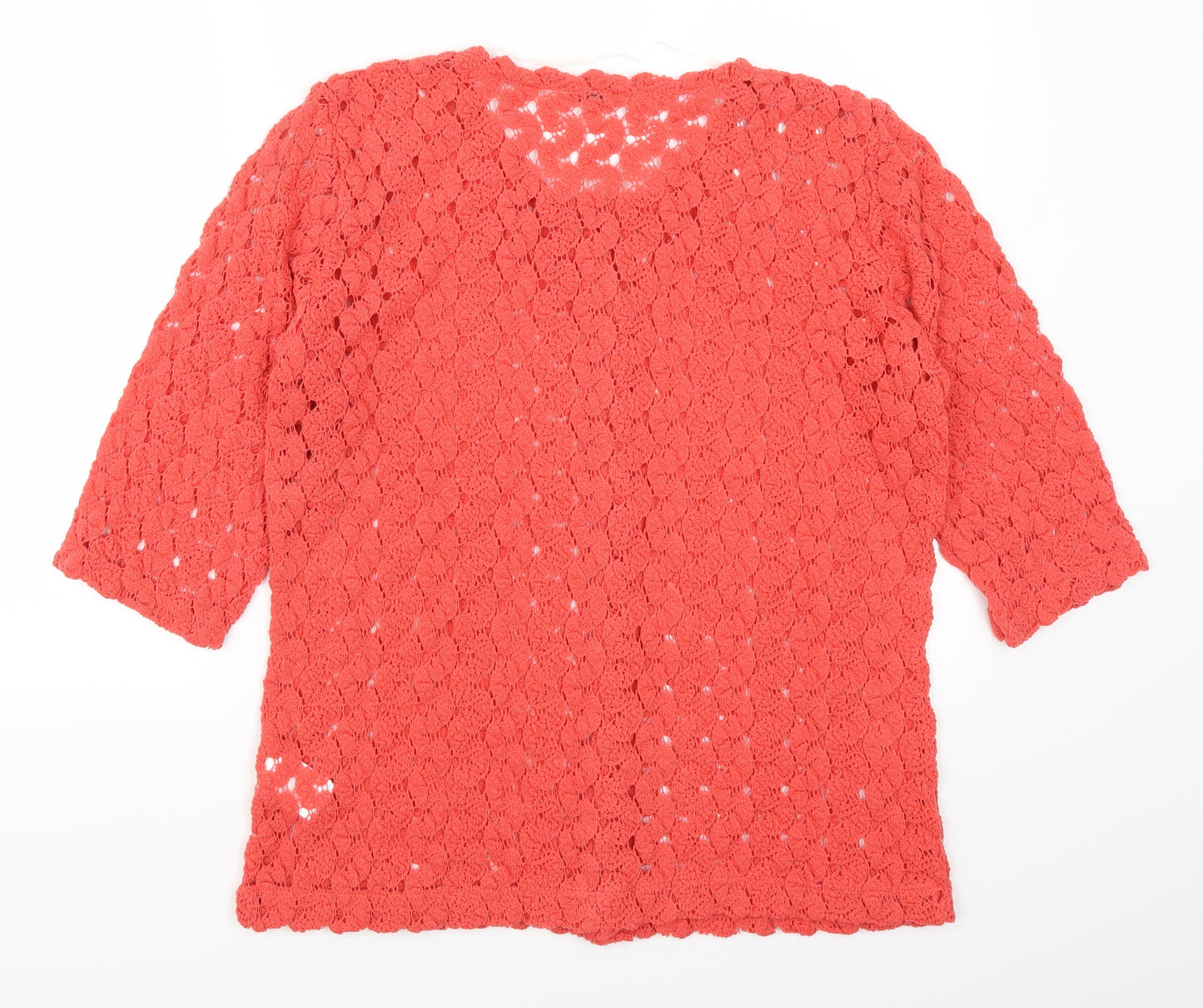 Damart Womens Pink   Cardigan Jumper Size 14