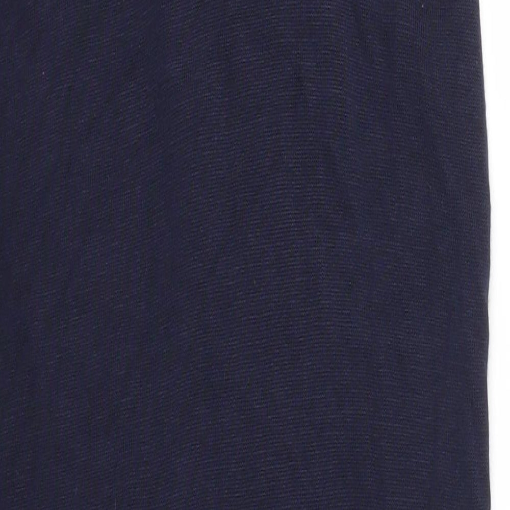 Vivienne Tam Womens Blue Striped  Pencil Dress  Size M