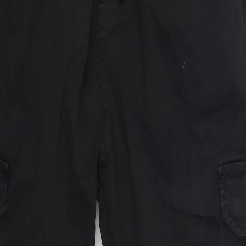 Brave Soul Womens Black   Cargo Trousers Size 36 in L28 in