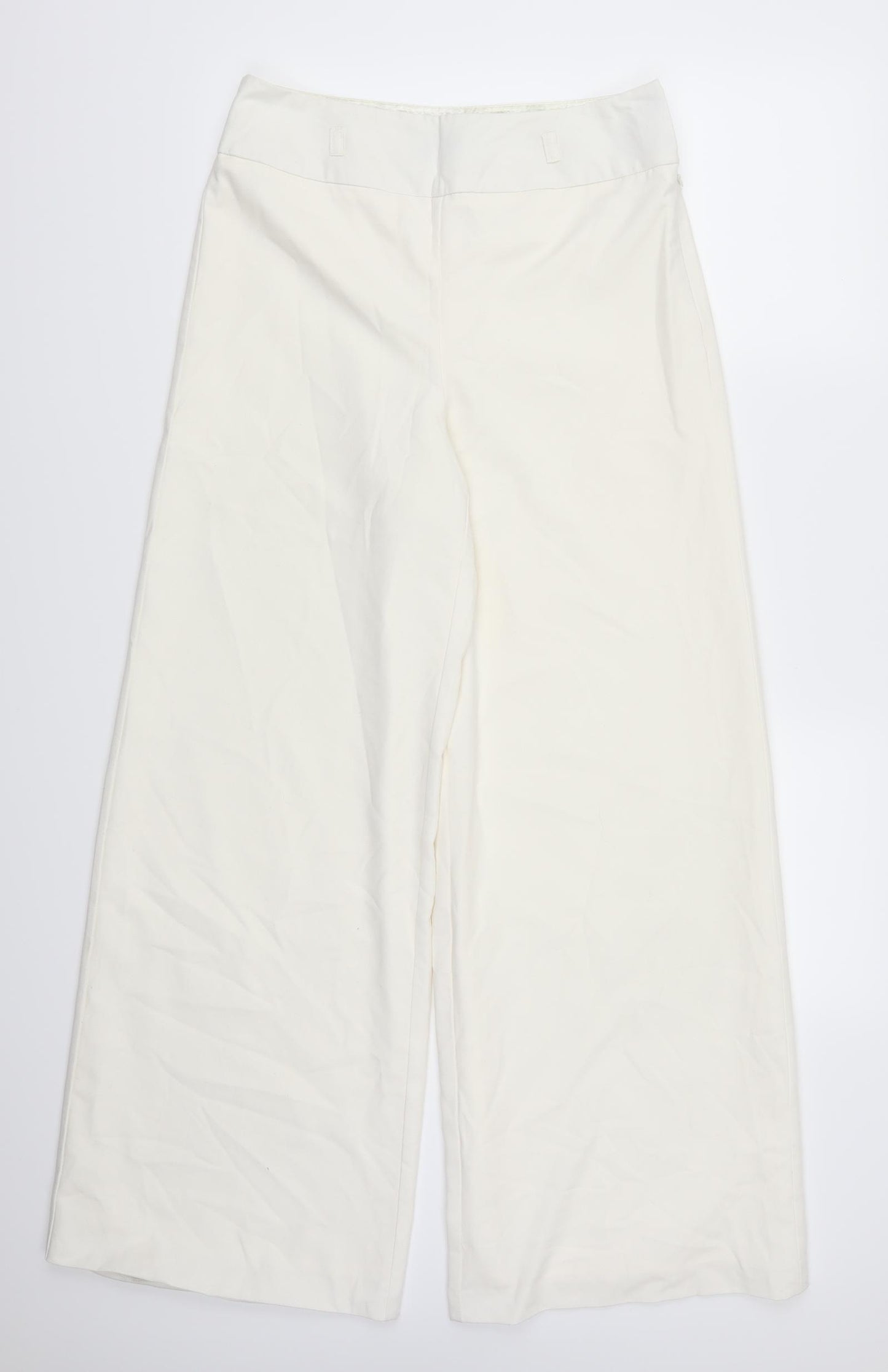 NEXT Womens White   Trousers  Size 10 L30 in