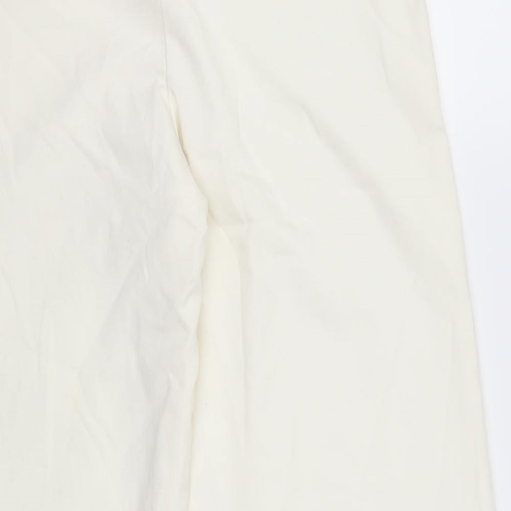 NEXT Womens White   Trousers  Size 10 L30 in