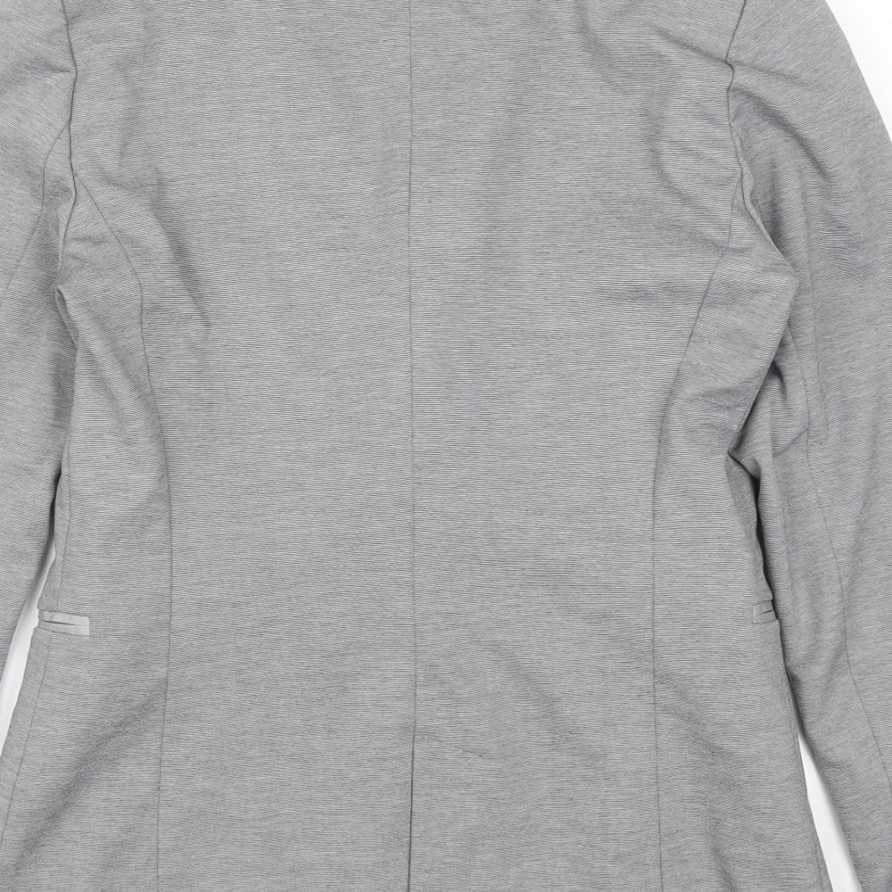 Stradivarius Womens Grey   Jacket Suit Jacket Size M