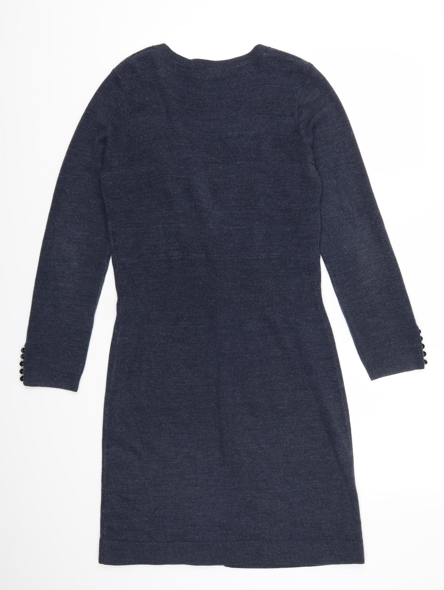 Per Uns Womens Blue   Jumper Dress  Size 12