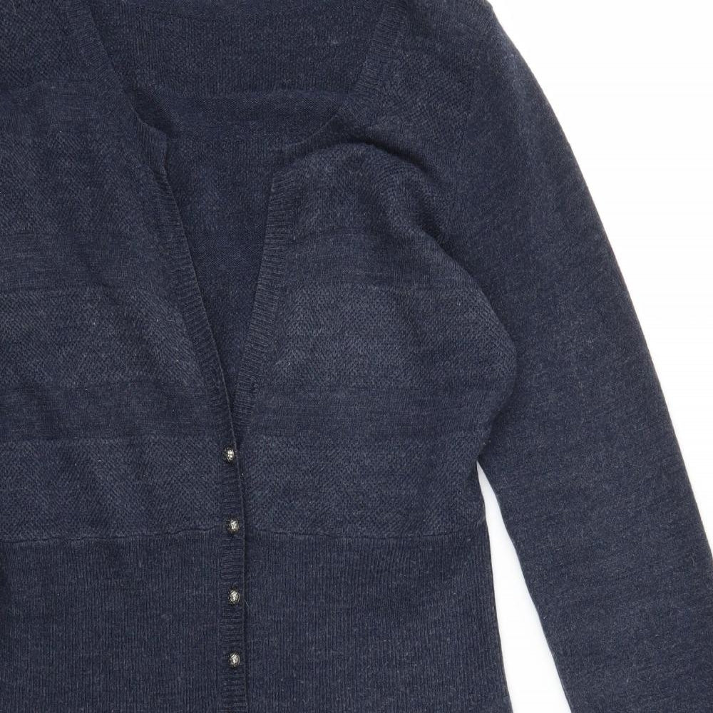 Per Uns Womens Blue   Jumper Dress  Size 12