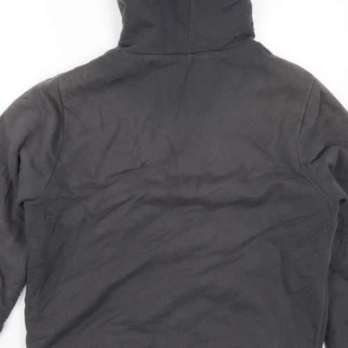 Dissident Mens Grey   Full Zip Hoodie Size M