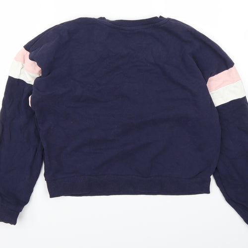Miss Selfridge Womens Black   Pullover Sweatshirt Size 14