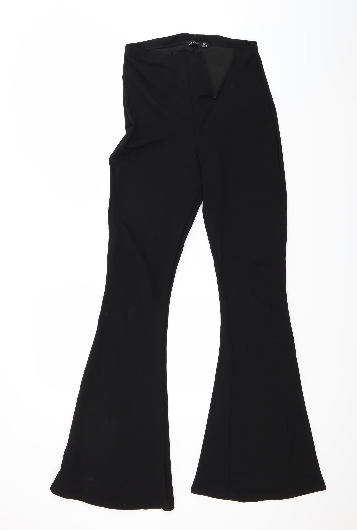 Boohoo Womens Black   Trousers  Size 10 L30 in
