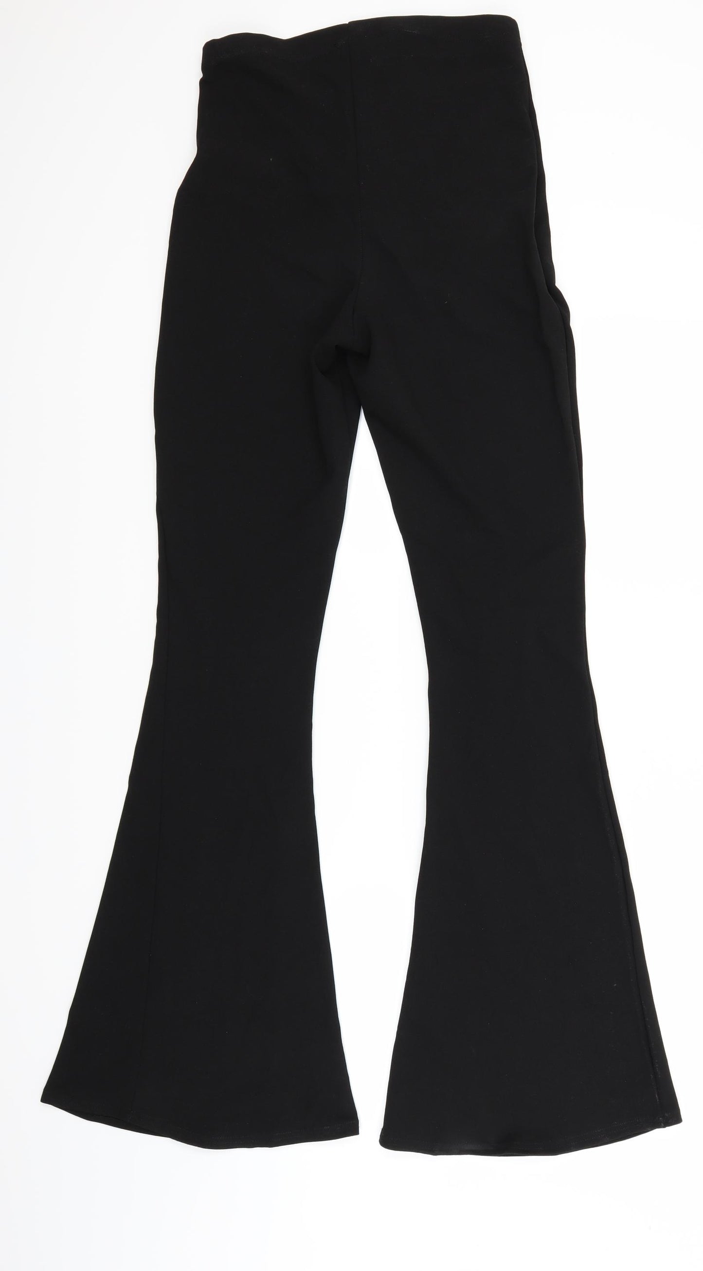 Boohoo Womens Black   Trousers  Size 10 L30 in
