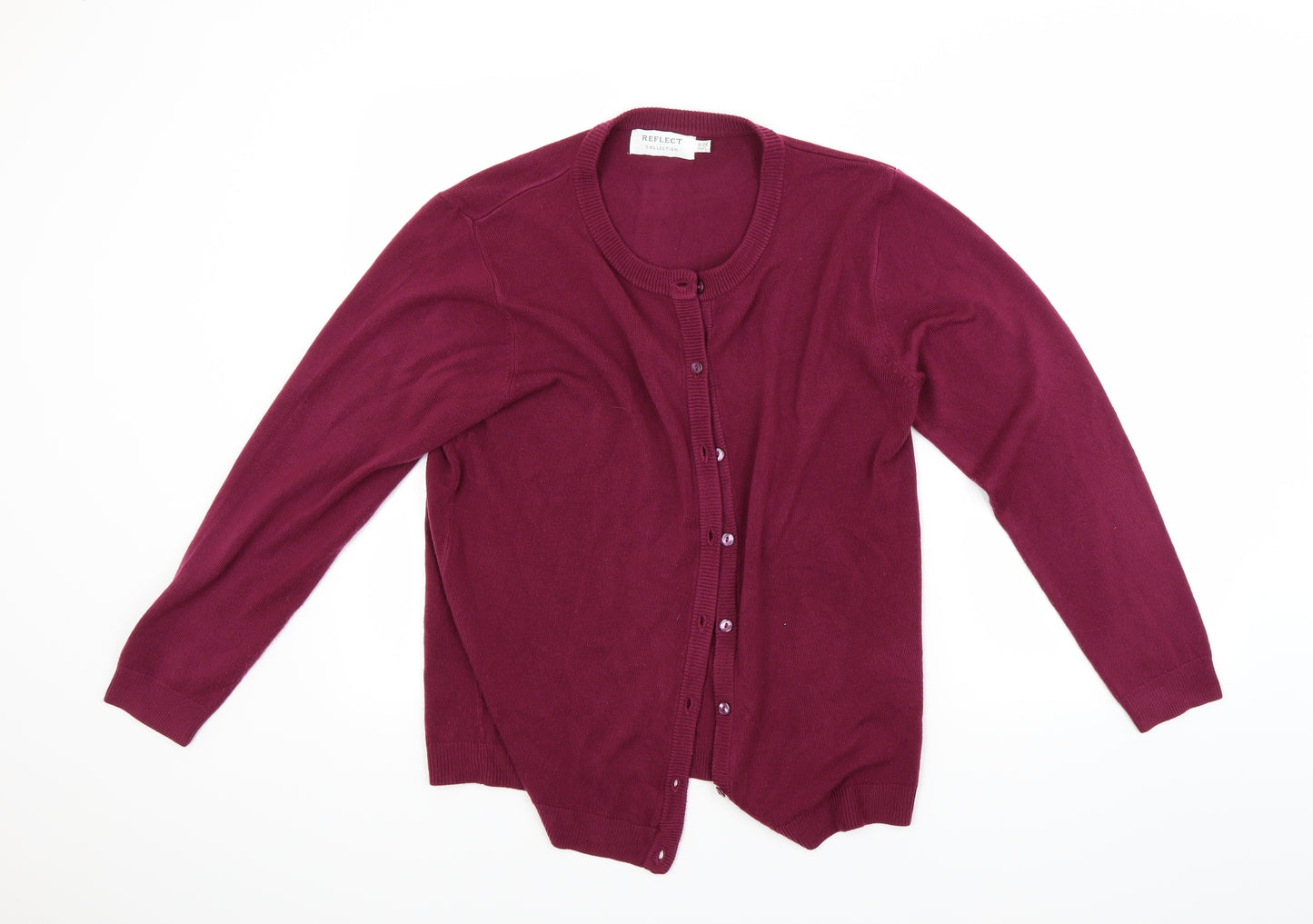 Perfect Collection Womens Red   Cardigan Jumper Size M