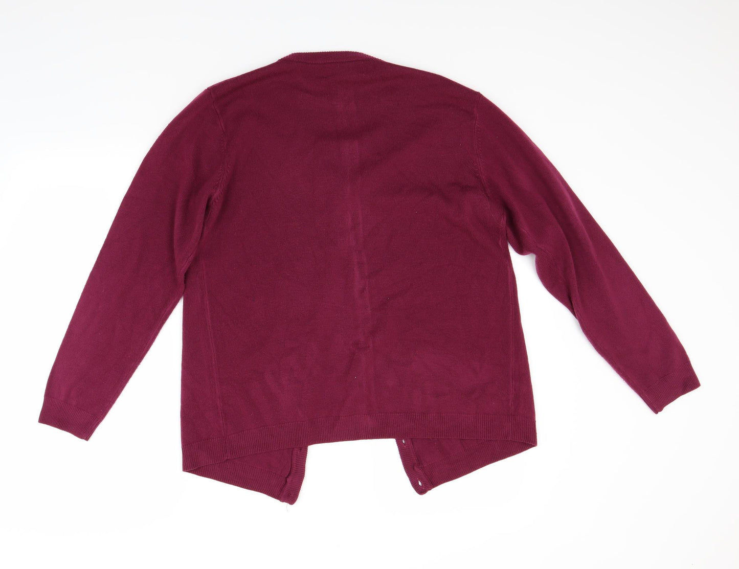 Perfect Collection Womens Red   Cardigan Jumper Size M