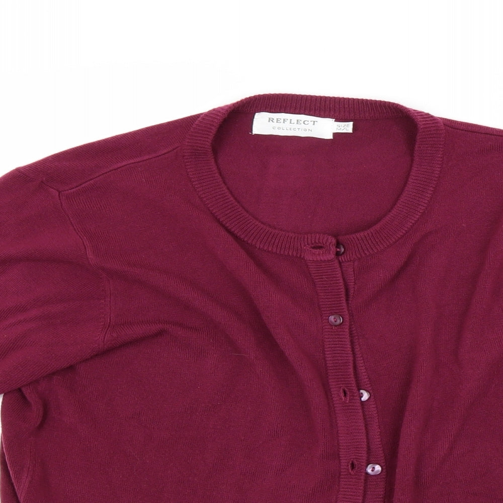 Perfect Collection Womens Red   Cardigan Jumper Size M